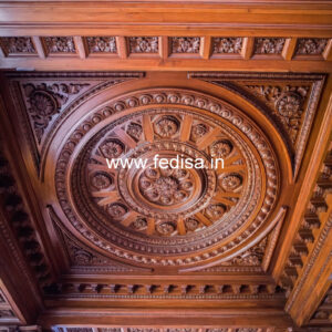 Wooden Ceiling Design Pop Design Cost No-10777
