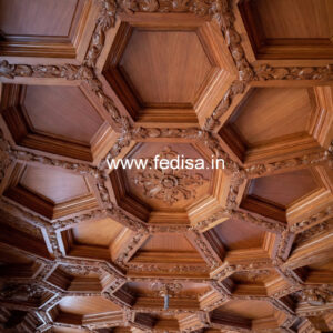 Wooden Ceiling Design Without Pop Ceiling Design No-10779
