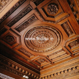 Wooden Ceiling Design Pop Ke Minus Plus Ke Design No-10801