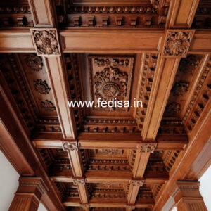 Wooden Ceiling Design Toilet Pop Design No-10833