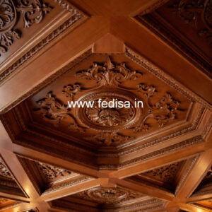 Wooden Ceiling Design Plus Minus Design For Kitchen No-10846