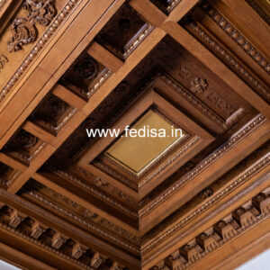 Wooden Ceiling Design Murga Jali False Ceiling Price No-10885