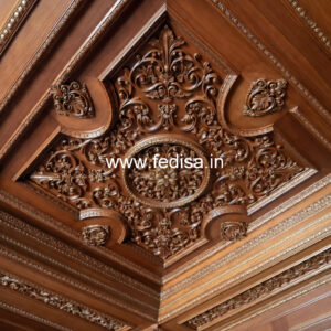 Wooden Ceiling Design Pop Design In Porch No-10932