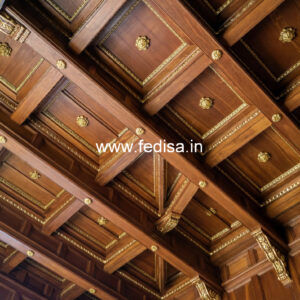 Wooden Ceiling Design False Ceiling For Small Living Room No-10938