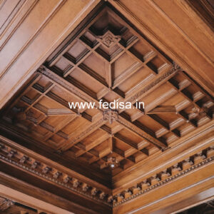 Wooden Ceiling Design Fol Selig Dijain No-10941
