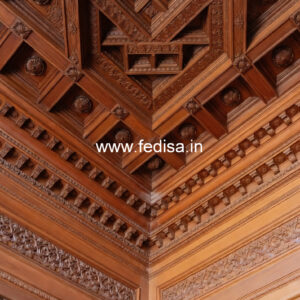 Wooden Ceiling Design Pop Border Design Price No-10949