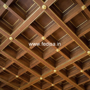 Wooden Ceiling Design Latest Minus Plus Pop Design No-10954