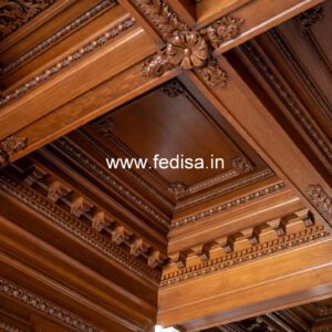 Wooden Ceiling Design Arch Design Pop No-10971