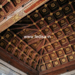 Wooden Ceiling Design Simple Pop Border Design No-10975