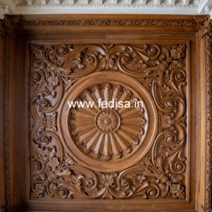Wooden Ceiling Design Pop Column Design No-10996