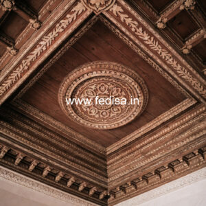 Wooden Ceiling Design Gypsum Ceiling Bedroom Design No-11012
