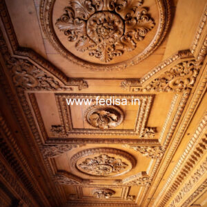 Wooden Ceiling Design Ceiling Design Gypsum Board No-11016