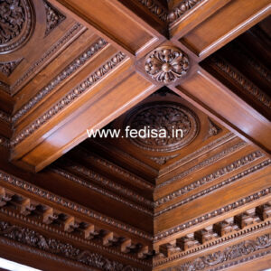 Wooden Ceiling Design Forsling Dizain No-11023