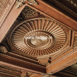 Wooden Ceiling Design Cement Pop New Design No-11036