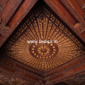 Wooden Ceiling Design Cornice Design Pop No-11047