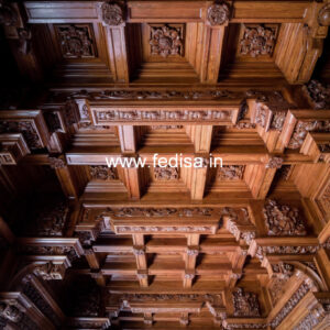 Wooden Ceiling Design Luxury Pop Design No-11053