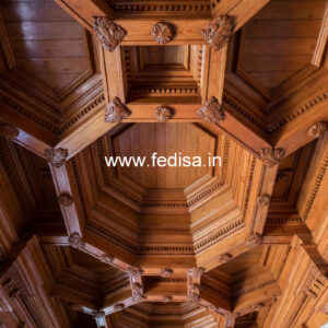 Wooden Ceiling Design Pop Design Catalog No-11054