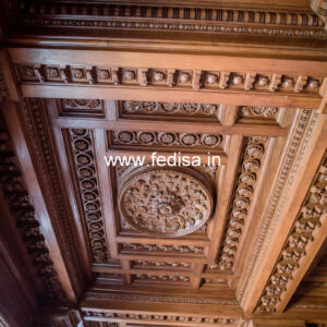 Wooden Ceiling Design Makan Pop Design No-11090