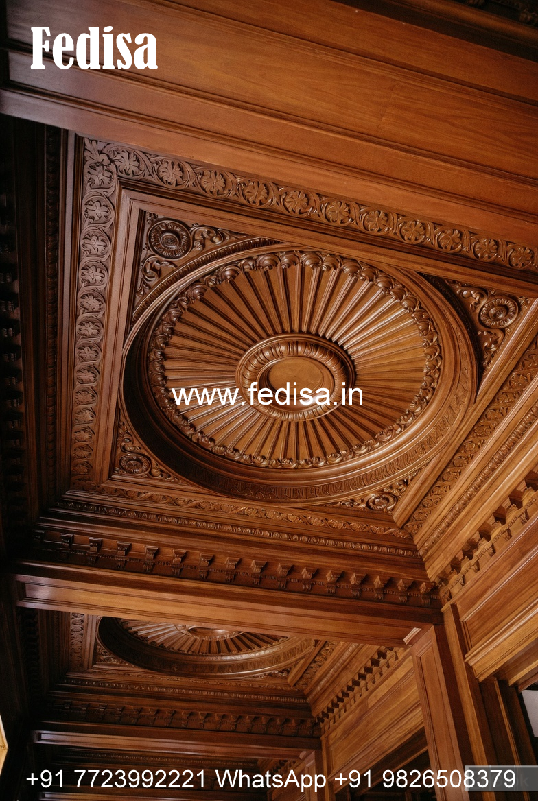 Wooden Ceiling Design 3 By 2 False Ceiling Design No-11098