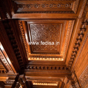 Wooden Ceiling Design Pop Design For Tv Stand No-11103