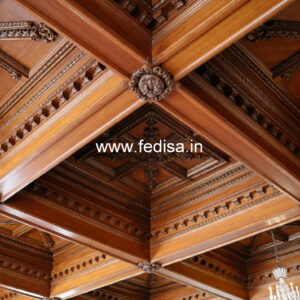 Wooden Ceiling Design Pop Design For Hall Plus Minus No-11118