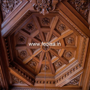 Wooden Ceiling Design Pop Design S No-11123