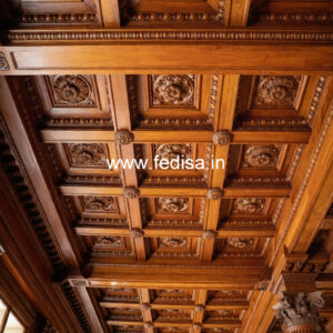 Wooden Ceiling Design Simple Hall Pop Design No-11124