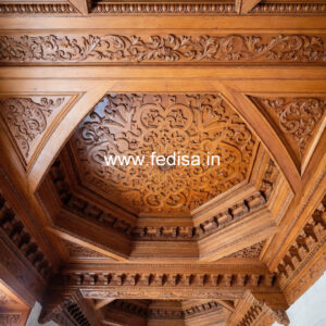 Wooden Ceiling Design Om Pop Design No-11164
