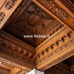 Wooden Ceiling Design Pop Up Ceiling Design No-11176