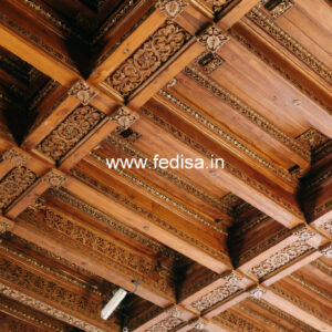 Wooden Ceiling Design False Ceiling Normal Design No-11178
