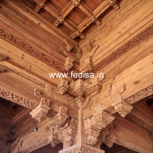 Wooden Ceiling Design Pops Design No-11189