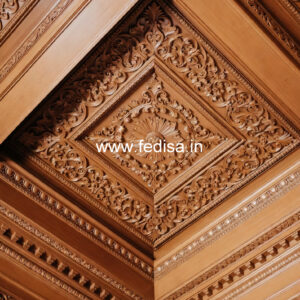 Wooden Ceiling Design Pop New Design Minus Plus No-11198