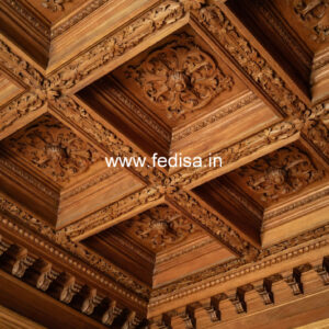 Wooden Ceiling Design Plus Minus Pop Design For Balcony Roof No-11201