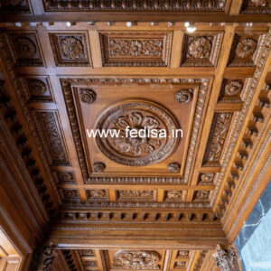 Wooden Ceiling Design House Hall Pop Design No-11205