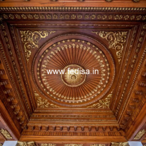Wooden Ceiling Design Minus Plus Pop New Design No-11224