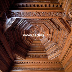 Wooden Ceiling Design False Ceiling Design With Profile Lights No-11230