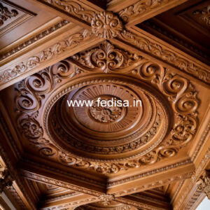 Wooden Ceiling Design Pop Border Patti Rate No-11239