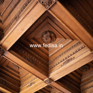 Wooden Ceiling Design Stylish Pop Design No-11248