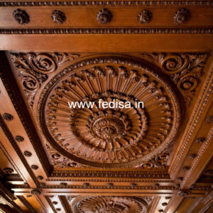 Wooden Ceiling Design V Board Ceiling Design No-11272
