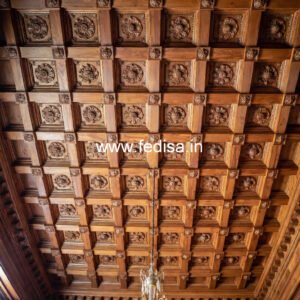 Wooden Ceiling Design Pop Fosiling No-11279