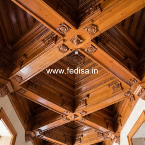 Wooden Ceiling Design Holl Pop No-11280