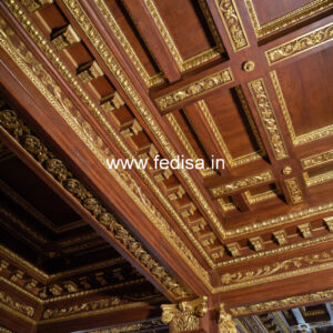 Wooden Ceiling Design False Ceiling Net Design No-11284