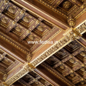 Wooden Ceiling Design Pop Ke Wallpaper No-11308