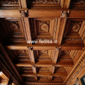 Wooden Ceiling Design False Ceiling Small Room No-11311
