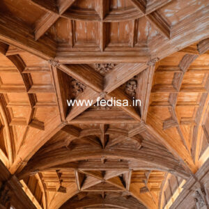 Wooden Ceiling Design Pop Design For L Shaped Hall No-11313
