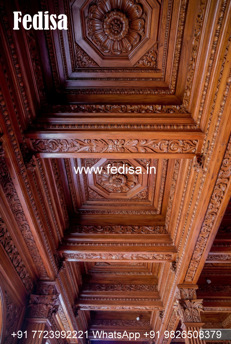 Wooden Ceiling Design Ceiling Fan Design Pop No-11330