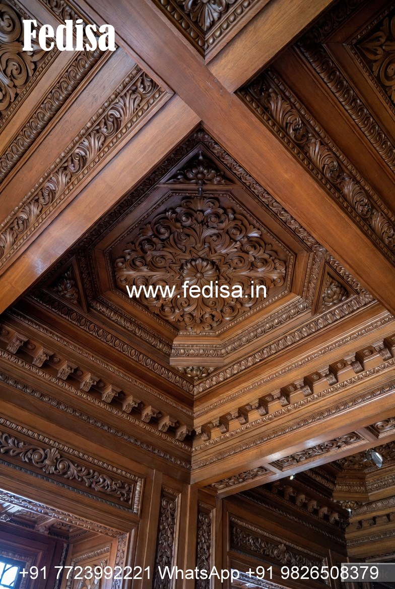 Wooden Ceiling Design Pop Plus Design No-11350