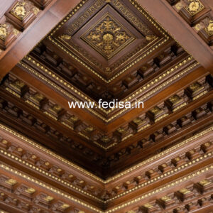 Wooden Ceiling Design Down Ceiling Design Pop No-11362