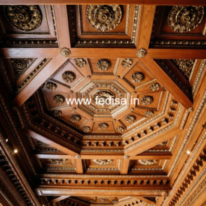 Wooden Ceiling Design False Ceiling Wallpaper Design No-11365