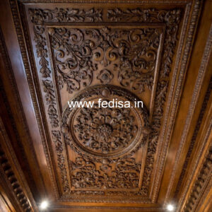 Wooden Ceiling Design Pop In House Design No-11373
